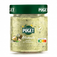 Tartinable Puget – Artichauts, basilic & parmesan​