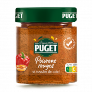 Tartinable Puget – Poivrons rouges, touche de miel​