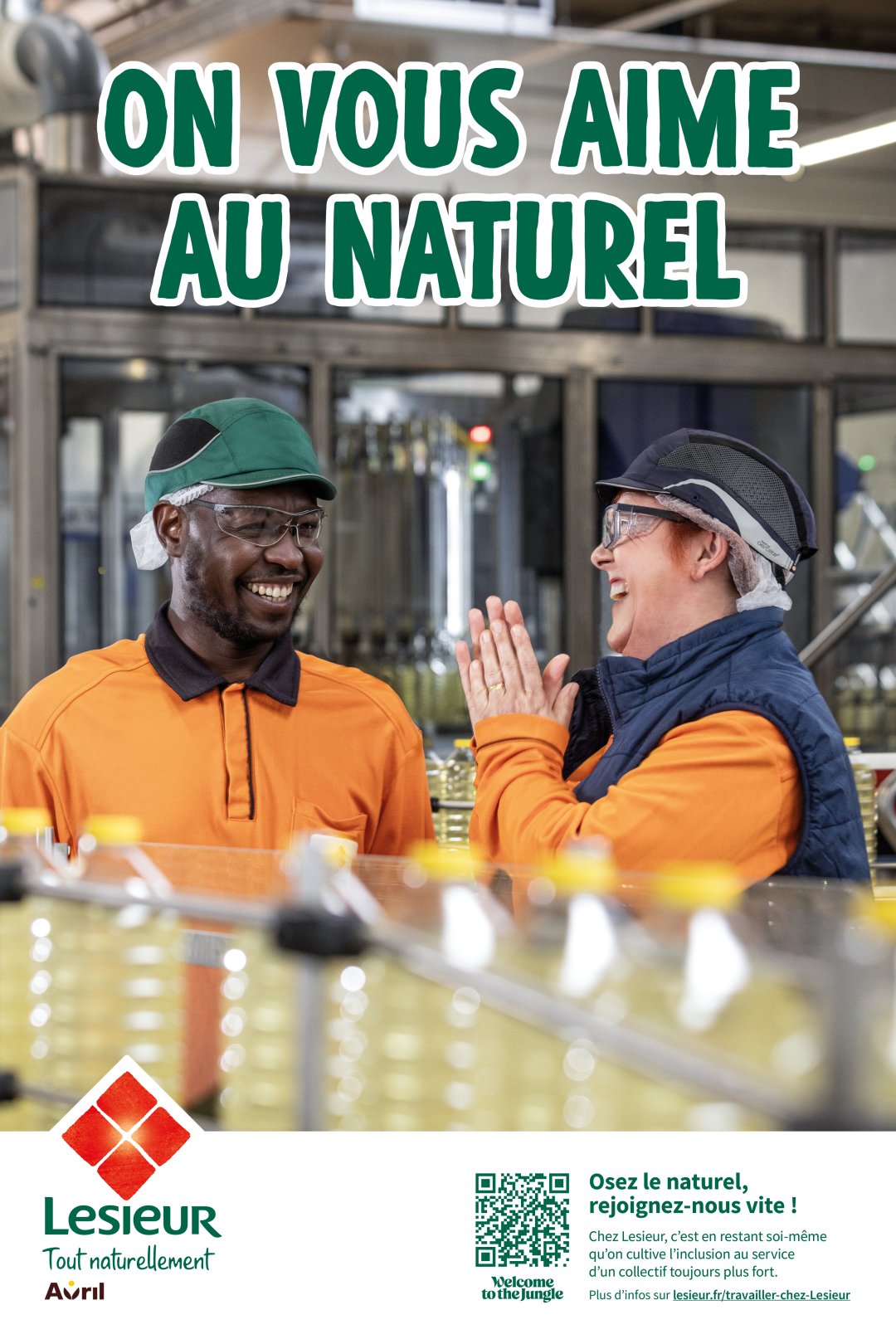 poster on vous aime au naturel