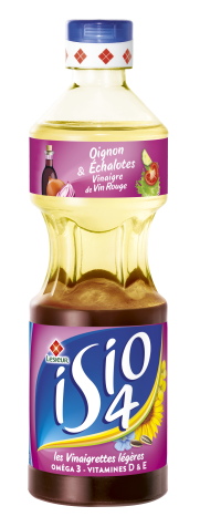 Vinaigre de vin rouge et oignon échalotes