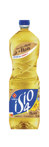 Bouteille d'huile ISIO 4 Noix 0,5l