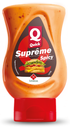 Packshot Sauce Suprême Spicy Lesieur 220g