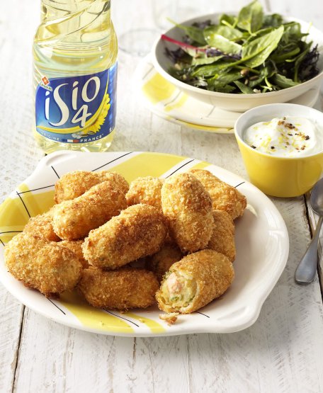 Croquettes saumon